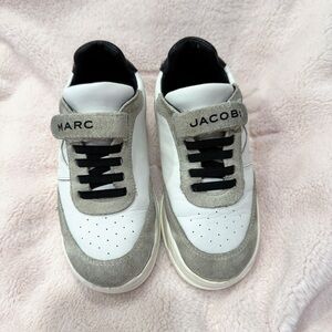 Marc Jacobs White and Gray Casual Sneakers